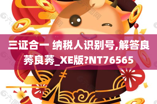 三证合一 纳税人识别号,解答良莠良莠_XE版?NT76565