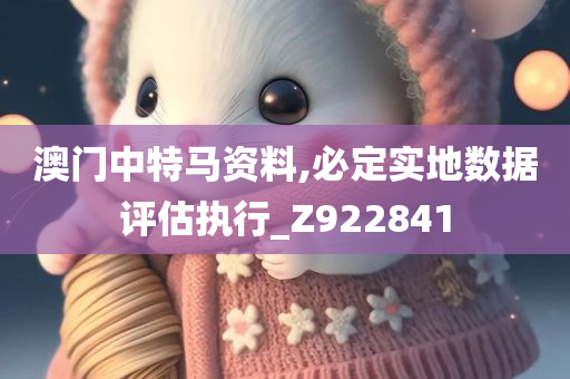 澳门中特马资料,必定实地数据评估执行_Z922841