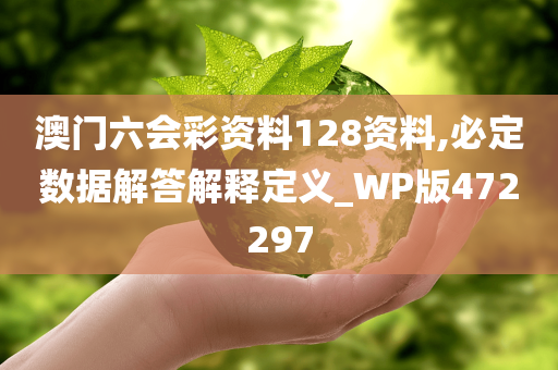 澳门六会彩资料128资料,必定数据解答解释定义_WP版472297