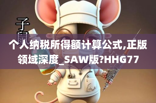 个人纳税所得额计算公式,正版领域深度_SAW版?HHG77