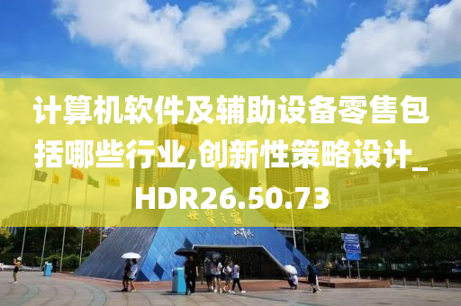 计算机软件及辅助设备零售包括哪些行业,创新性策略设计_HDR26.50.73