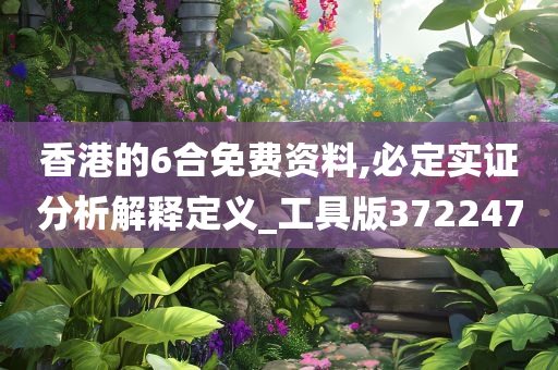 香港的6合免费资料,必定实证分析解释定义_工具版372247