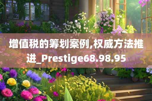 增值税的筹划案例,权威方法推进_Prestige68.98.95