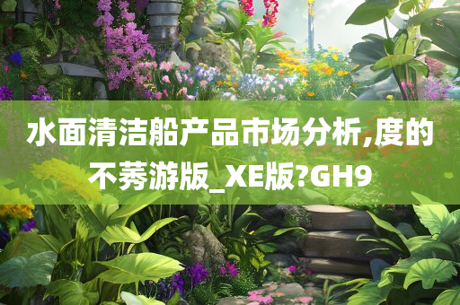 水面清洁船产品市场分析,度的不莠游版_XE版?GH9