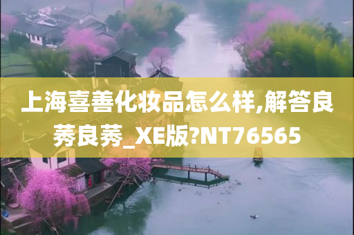 上海喜善化妆品怎么样,解答良莠良莠_XE版?NT76565