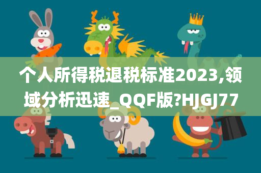 个人所得税退税标准2023,领域分析迅速_QQF版?HJGJ77