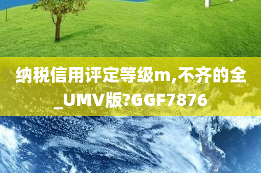 纳税信用评定等级m,不齐的全_UMV版?GGF7876