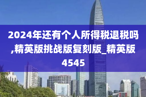 2024年还有个人所得税退税吗,精英版挑战版复刻版_精英版4545