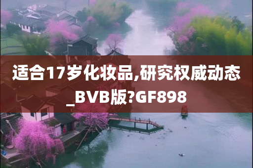 适合17岁化妆品,研究权威动态_BVB版?GF898