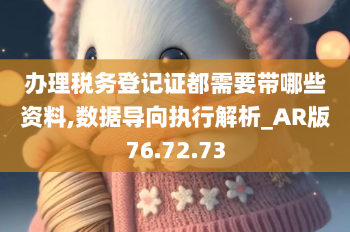 办理税务登记证都需要带哪些资料,数据导向执行解析_AR版76.72.73