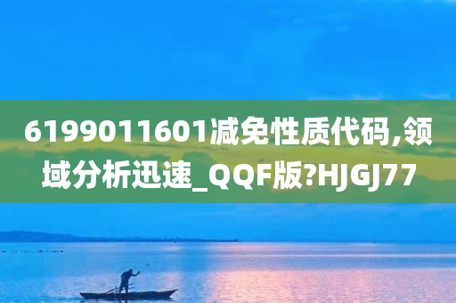 6199011601减免性质代码,领域分析迅速_QQF版?HJGJ77