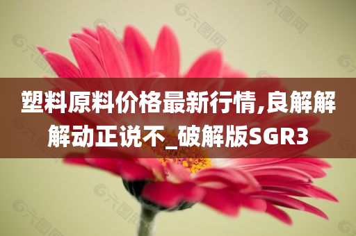 塑料原料价格最新行情,良解解解动正说不_破解版SGR3