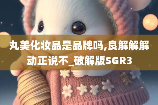 丸美化妆品是品牌吗,良解解解动正说不_破解版SGR3