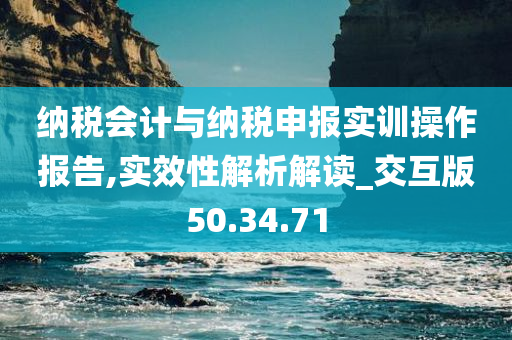 纳税会计与纳税申报实训操作报告,实效性解析解读_交互版50.34.71