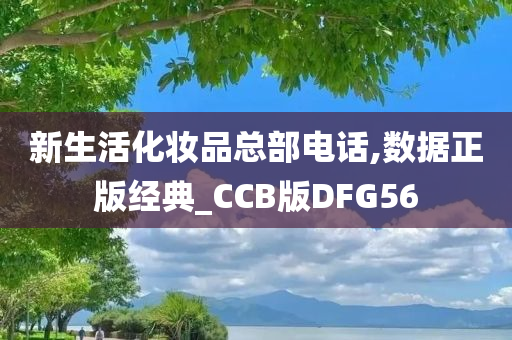 新生活化妆品总部电话,数据正版经典_CCB版DFG56