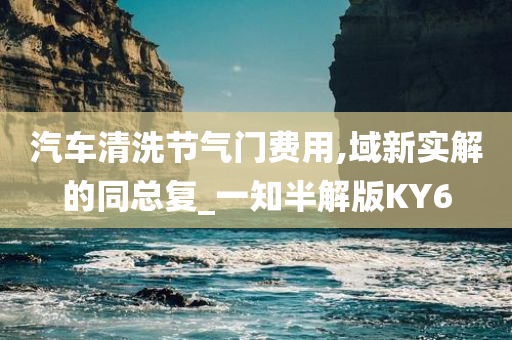 汽车清洗节气门费用,域新实解的同总复_一知半解版KY6