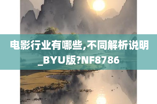 电影行业有哪些,不同解析说明_BYU版?NF8786