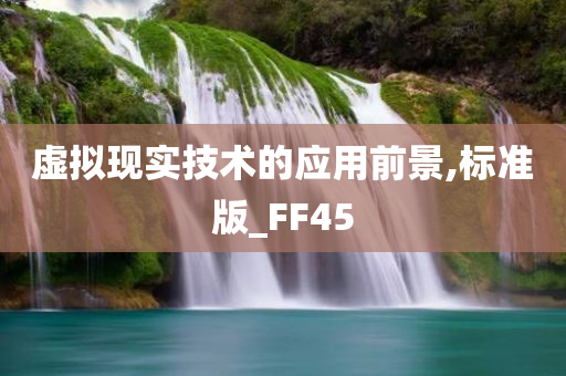 虚拟现实技术的应用前景,标准版_FF45