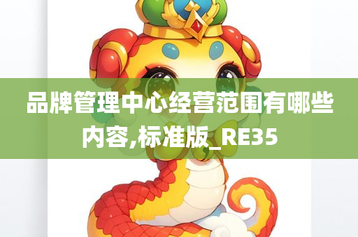 品牌管理中心经营范围有哪些内容,标准版_RE35