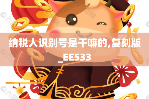 纳税人识别号是干嘛的,复刻版_EE533