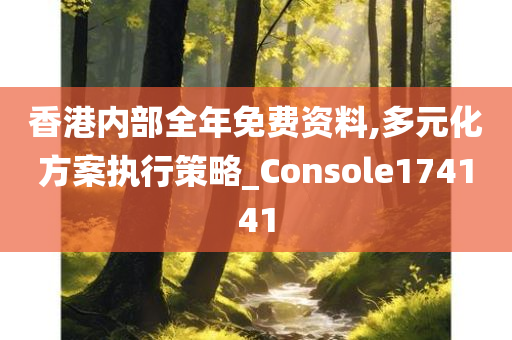 香港内部全年免费资料,多元化方案执行策略_Console174141