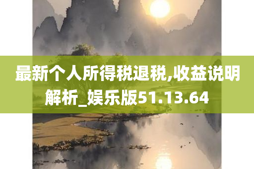 最新个人所得税退税,收益说明解析_娱乐版51.13.64