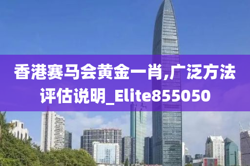 香港赛马会黄金一肖,广泛方法评估说明_Elite855050