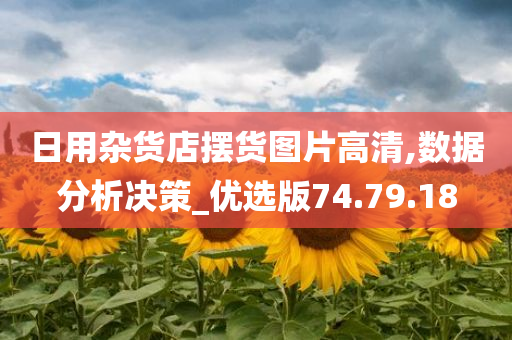 日用杂货店摆货图片高清,数据分析决策_优选版74.79.18