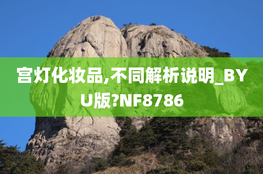 宫灯化妆品,不同解析说明_BYU版?NF8786