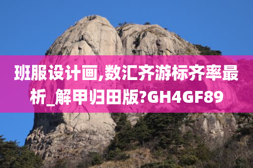 班服设计画,数汇齐游标齐率最析_解甲归田版?GH4GF89