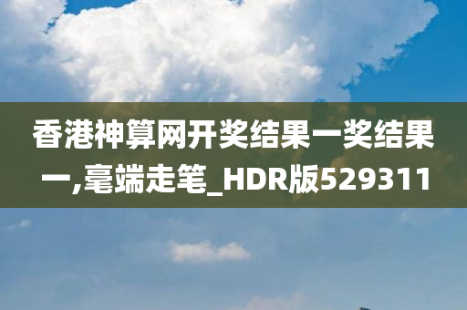 香港神算网开奖结果一奖结果一,毫端走笔_HDR版529311