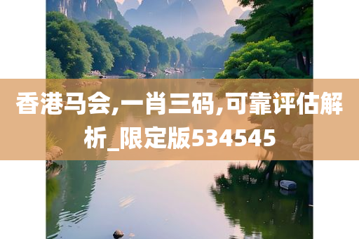 香港马会,一肖三码,可靠评估解析_限定版534545