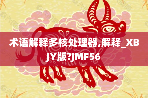 术语解释多核处理器,解释_XBJY版?JMF56