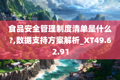 食品安全管理制度清单是什么?,数据支持方案解析_XT49.62.91