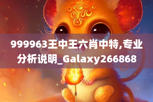 999963王中王六肖中特,专业分析说明_Galaxy266868