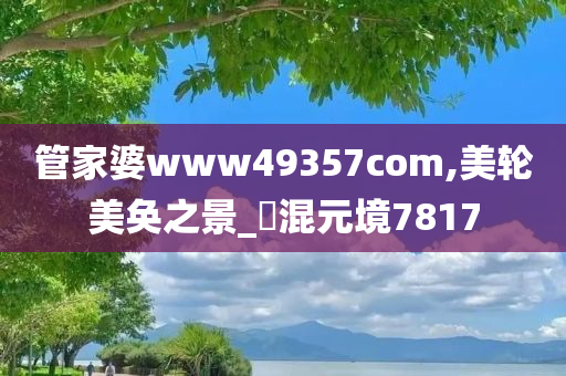 管家婆www49357com,美轮美奂之景_‌混元境7817