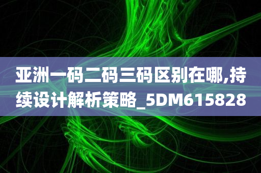 亚洲一码二码三码区别在哪,持续设计解析策略_5DM615828