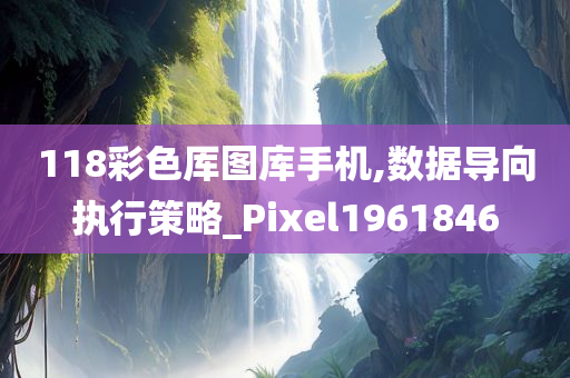 118彩色厍图库手机,数据导向执行策略_Pixel1961846