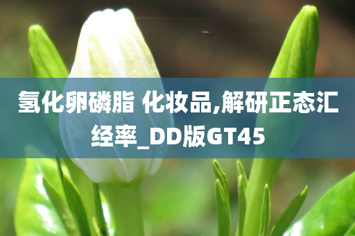 氢化卵磷脂 化妆品,解研正态汇经率_DD版GT45