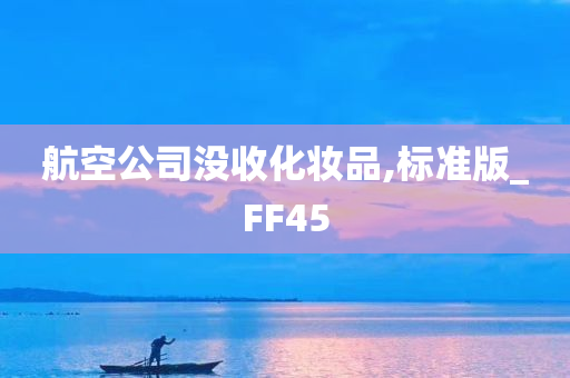 航空公司没收化妆品,标准版_FF45