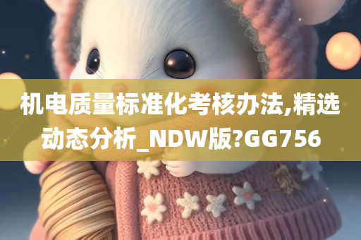 机电质量标准化考核办法,精选动态分析_NDW版?GG756