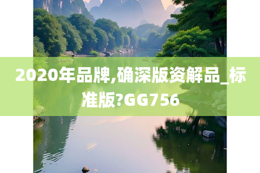 2020年品牌,确深版资解品_标准版?GG756