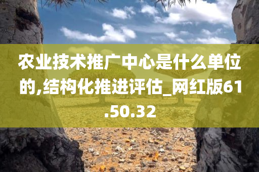 农业技术推广中心是什么单位的,结构化推进评估_网红版61.50.32