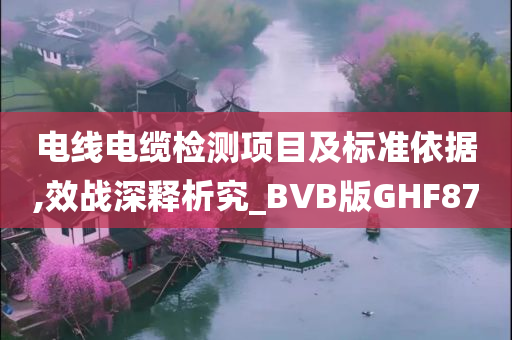 电线电缆检测项目及标准依据,效战深释析究_BVB版GHF87