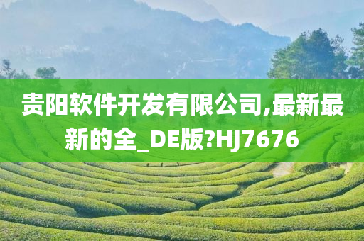 贵阳软件开发有限公司,最新最新的全_DE版?HJ7676