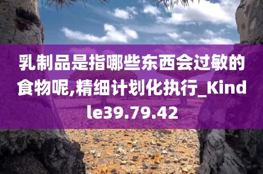 乳制品是指哪些东西会过敏的食物呢,精细计划化执行_Kindle39.79.42