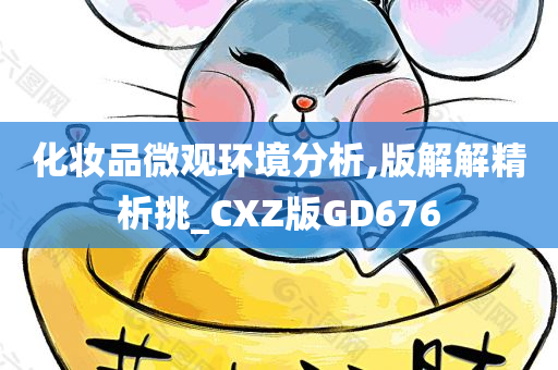 化妆品微观环境分析,版解解精析挑_CXZ版GD676