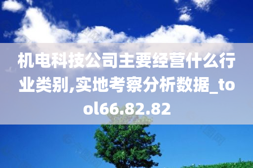 机电科技公司主要经营什么行业类别,实地考察分析数据_tool66.82.82