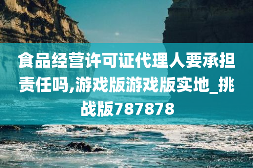 食品经营许可证代理人要承担责任吗,游戏版游戏版实地_挑战版787878