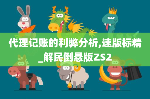 代理记账的利弊分析,速版标精_解民倒悬版ZS2